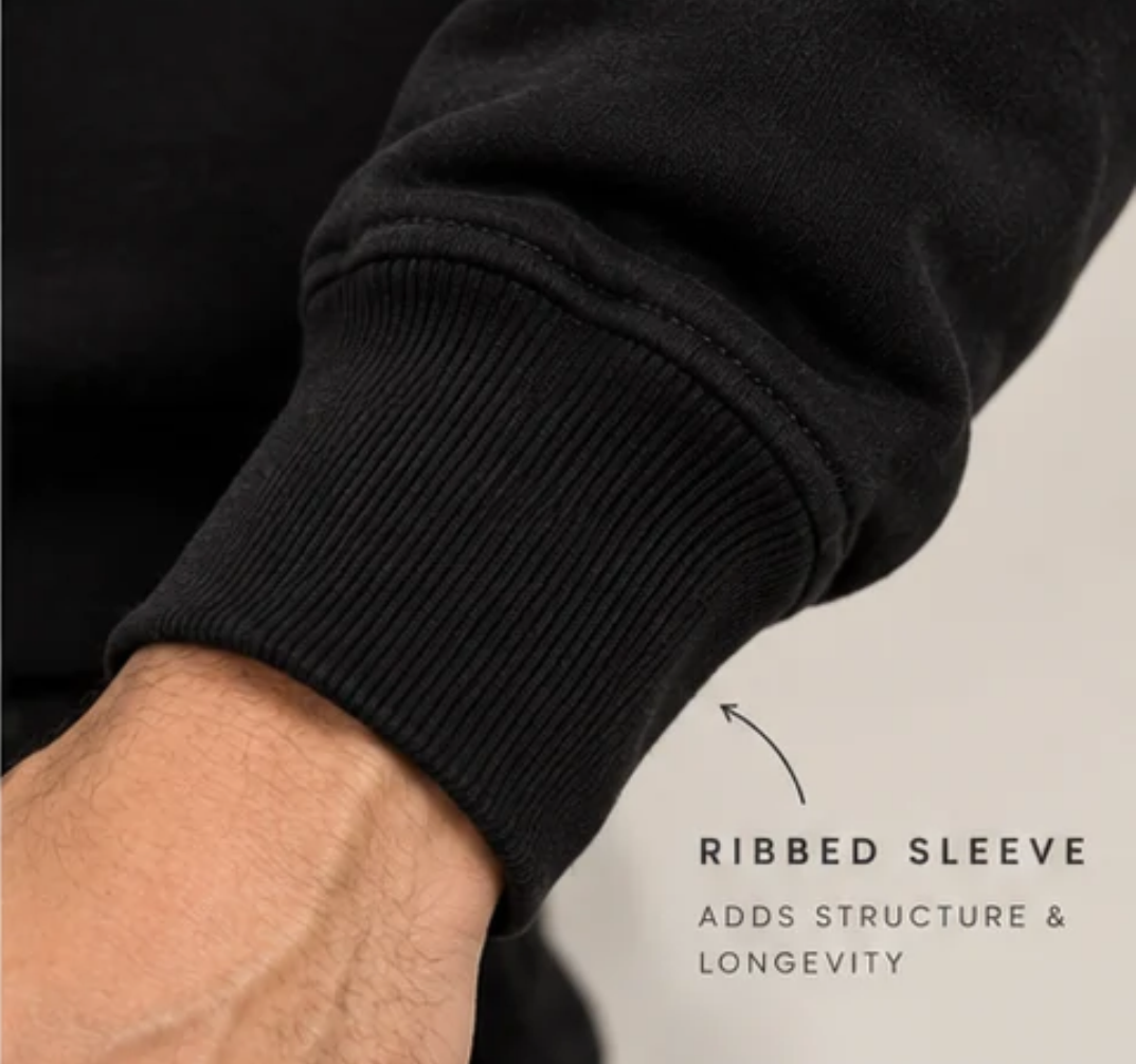 CRAZYBEE || Sweatshirt - Blk- DoItT SWS