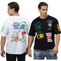 Black t-shirt for men - MavinClub Crazybee