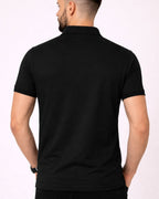 Men's Black polo t-shirt - MavinClub Crazybee