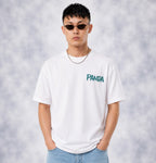 Pack of 2 Tshirts -( Wht_Panda & Beige Paradise )-Deal