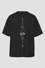 Black backprint t-shirt for men - MavinClub