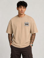 Pack of 2 Tshirt <> Blk_Spider & Bei_Smile - Deal