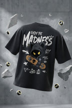 Crazybee Tshirt- Grey madness