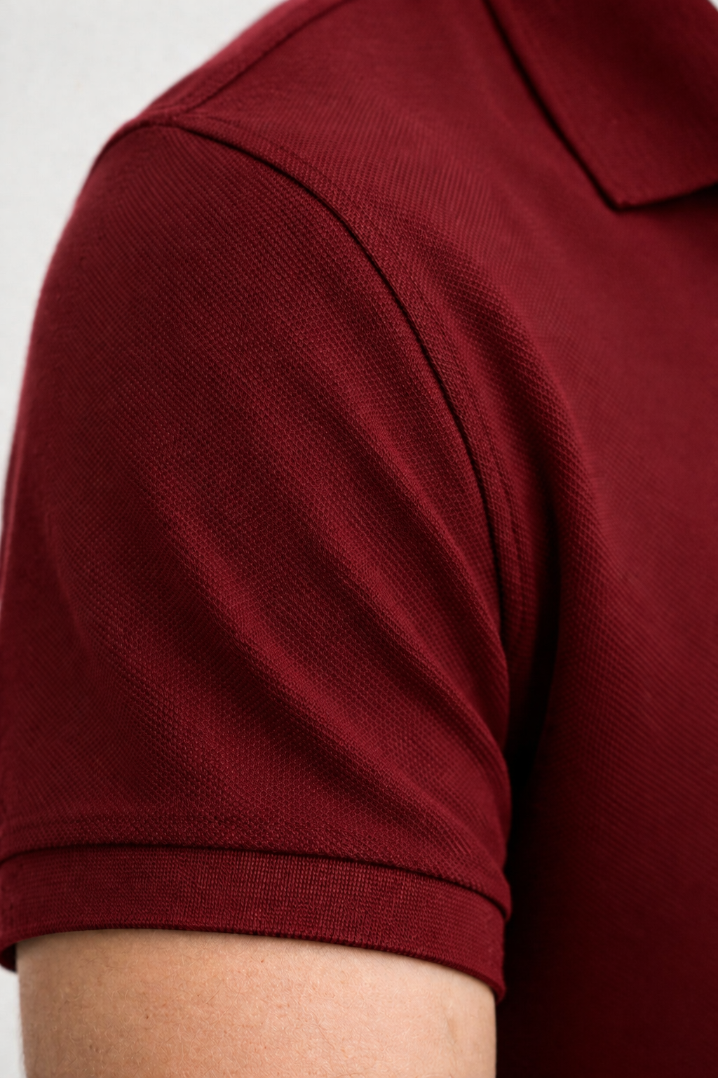 Pack of 2 Polo Tshirt (Maroon & OffWhite)