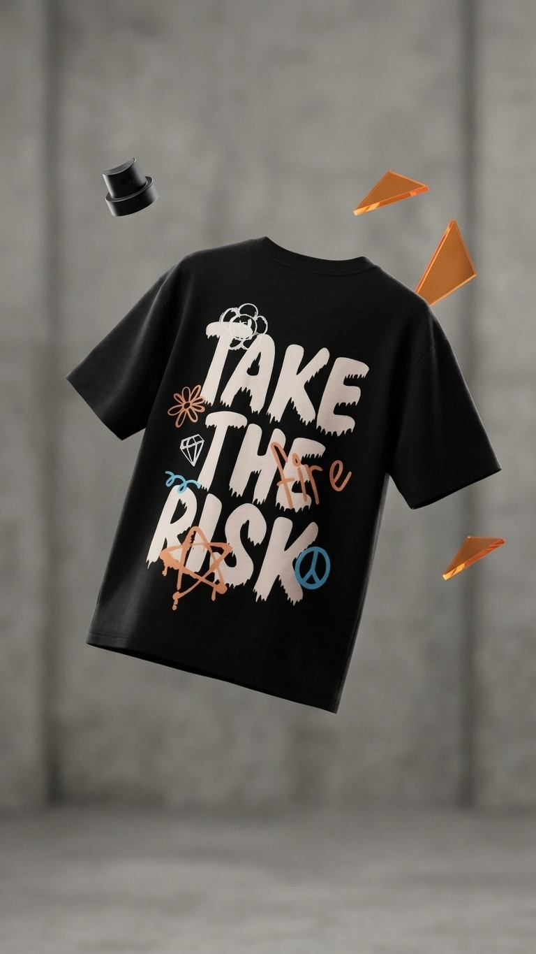 Black t-shirt for men - MavinClub Crazybee