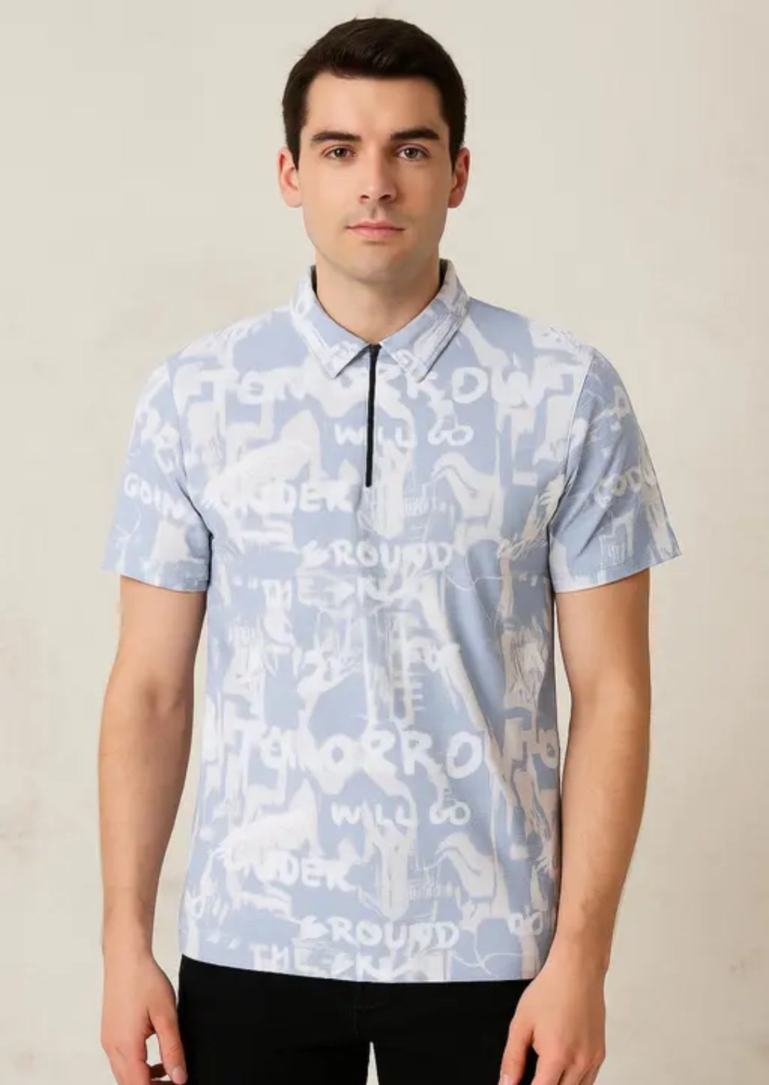 Men's Sky Blue, Blue, Navy polo t-shirt - MavinClub Crazybee