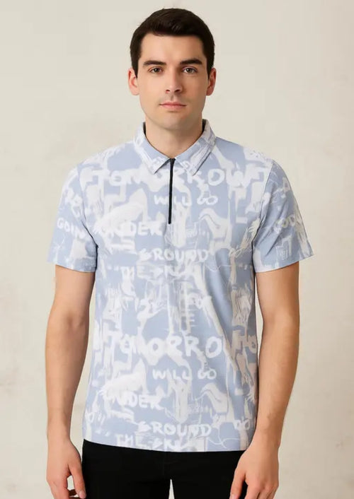 Men's Sky Blue, Blue, Navy polo t-shirt - MavinClub Crazybee