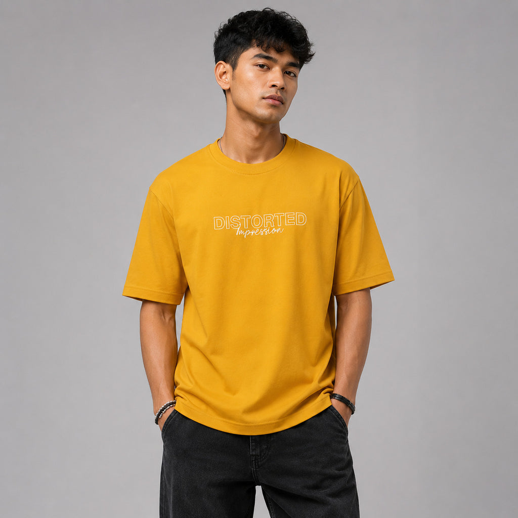 Pack Of 2 Tshirt - ( Pis-Demon & Yel-Dragon)-Deal