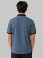 Polo Pack of 2 - (Zip-Rib-Grey & Zip-Dimd_BlueBlack)